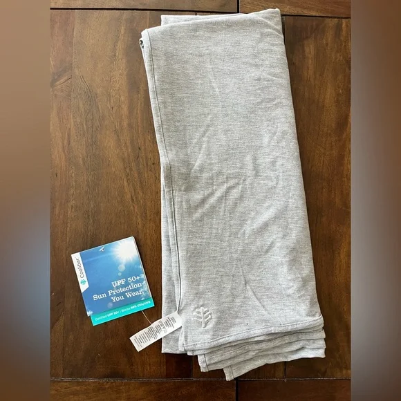 Coolibar Large Gray Scarf Wrap - Picture 5 of 6